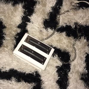 White purse